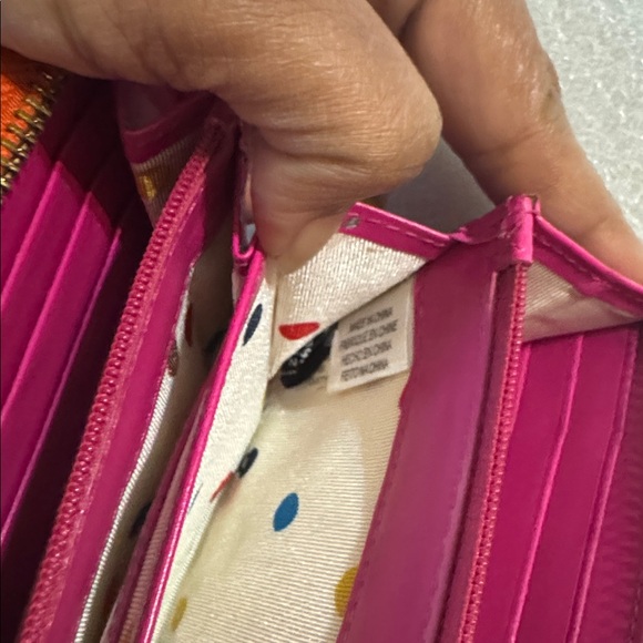 Kate Spade Orange Wallet - Picture 9 of 16